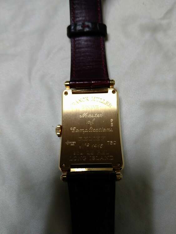 フランクミュラー ロングアイランド （高級時計）の商品画像 - 査定依頼日：2025年3月15日 - 最高査定価格：450,000円