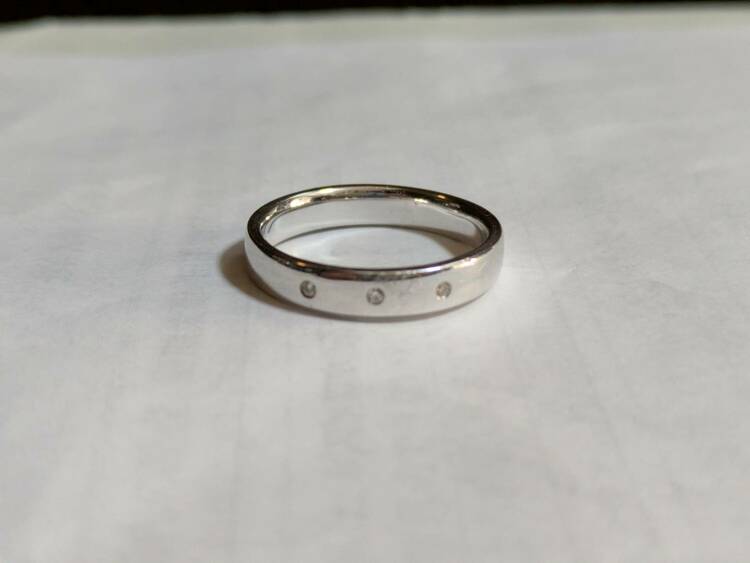 k18WG0.03指輪（金・貴金属）の商品画像 - 査定依頼日：2026年3月15日 - 最高査定価格：170,000円