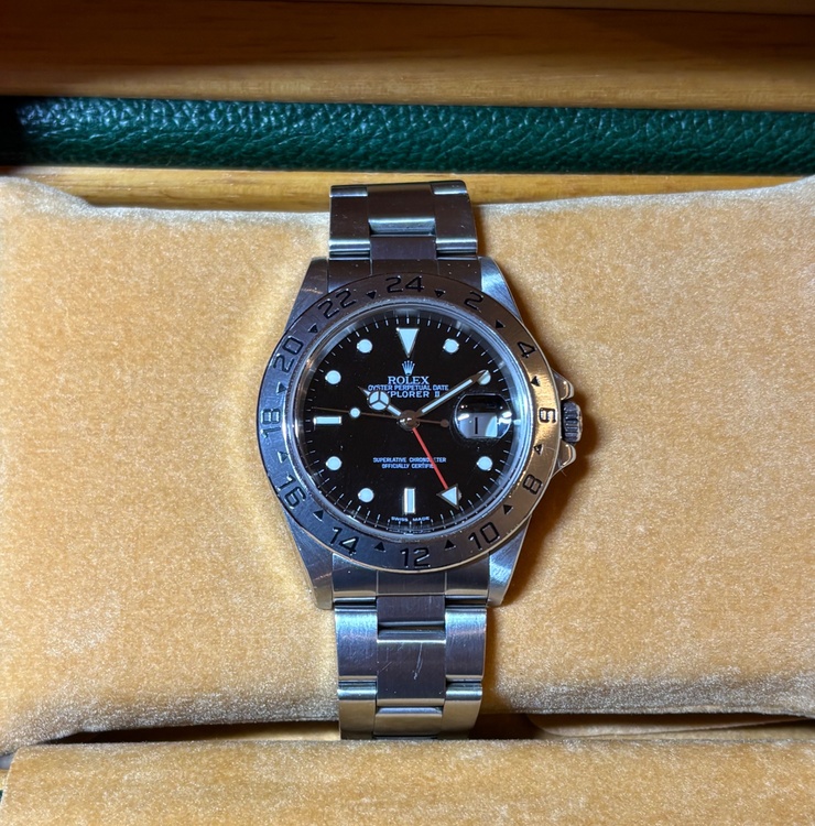 エクスプローラーⅡ（高級時計）の商品画像 - 査定依頼日：2026年2月12日 - 最高査定価格：1,250,000円