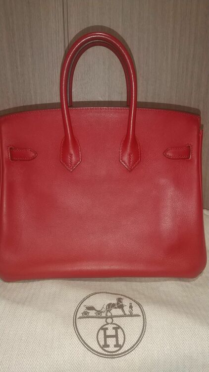 バーキン25 赤スイフト y刻印（ブランドバッグ）の商品画像 - 査定依頼日：2025年12月3日 - 最高査定価格：2,000,000円