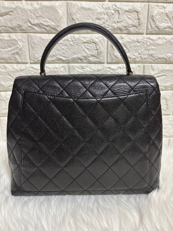 シャネル ココマーク ハンドバッグ マトラッセ キャビアスキン ブラック トップ（ブランドバッグ）の商品画像 - 査定依頼日：2025年11月21日