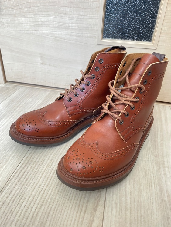 Tricker's カントリーブーツ #5180 マロン・アンティーク （古着・ファッション）の商品画像 - 査定依頼日：2026年3月11日 - 最高査定価格：12,000円