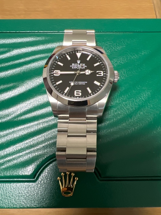 ロレックス エクスプローラー 22427（高級時計）の商品画像 - 査定依頼日：2025年8月8日 - 最高査定価格：1,150,000円