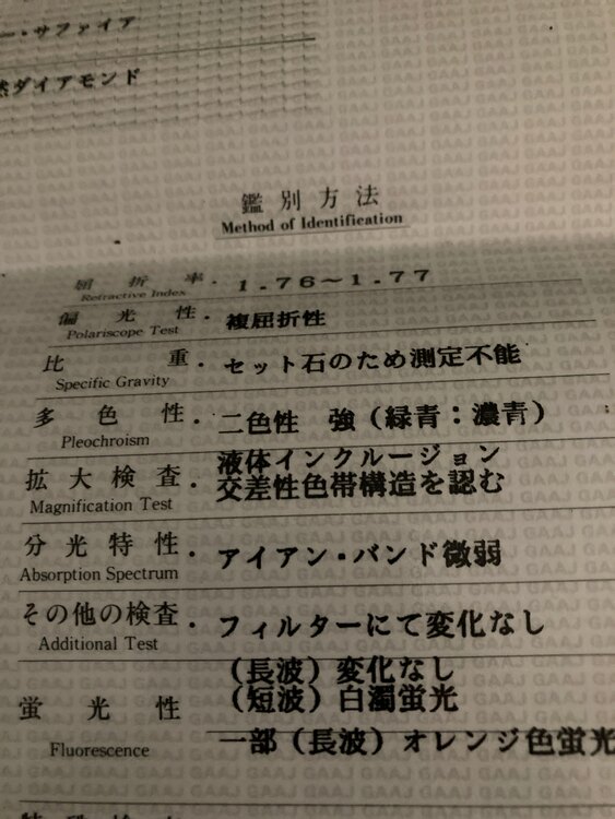 サファイアの指輪（宝石）の商品画像 - 査定依頼日：2025年3月13日 - 最高査定価格：155,000円