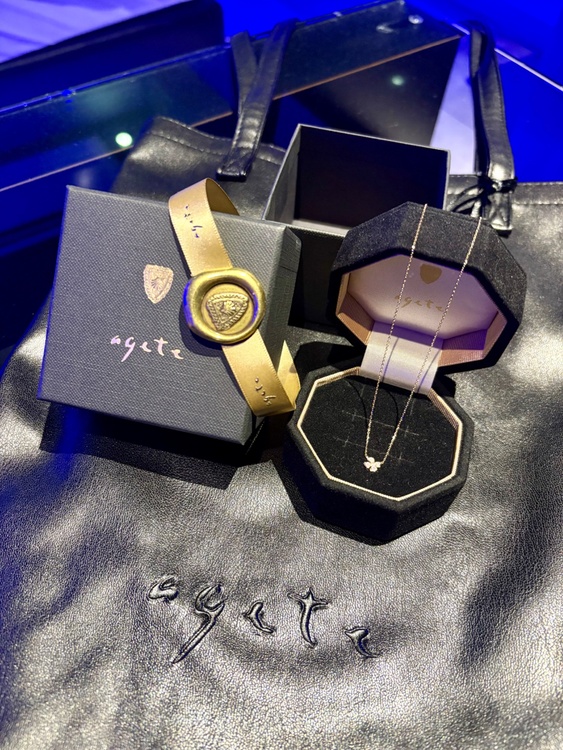 agete K10ダイヤモンドネックレス（0.05ct）（金・貴金属）の商品画像 - 査定依頼日：2026年1月28日 - 最高査定価格：55,000円