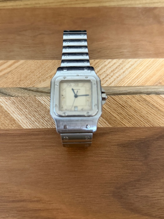 カルティエ サントス ガルベ 型式:W20025D6/（高級時計）の商品画像 - 査定依頼日：2025年11月25日 - 最高査定価格：450,000円