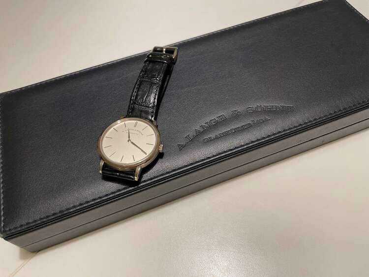 ランゲ＆ゾーネ サクソニア （高級時計）の商品画像 - 査定依頼日：2025年3月16日 - 最高査定価格：2,000,000円