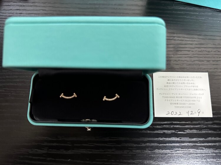 ティファニーTスマイルピアス（金・貴金属）の商品画像 - 査定依頼日：2024年5月22日 - 最高査定価格：170,000円