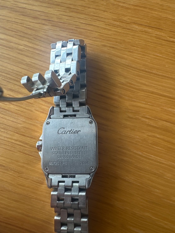 サントスドゥモワゼル（高級時計）の商品画像 - 査定依頼日：2025年9月23日 - 最高査定価格：350,000円