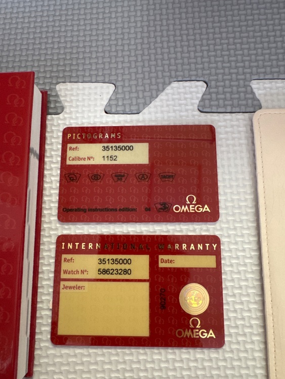 オメガ スピードマスター 3513500（高級時計）の商品画像 - 査定依頼日：2025年6月22日 - 最高査定価格：235,000円