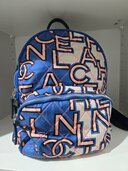 シャネル ナイロン ステッチド プリンテッド ロゴ バックパック（ブランドバッグ）の商品画像 - 査定依頼日：2026年10月10日 - 最高査定価格：200,000円