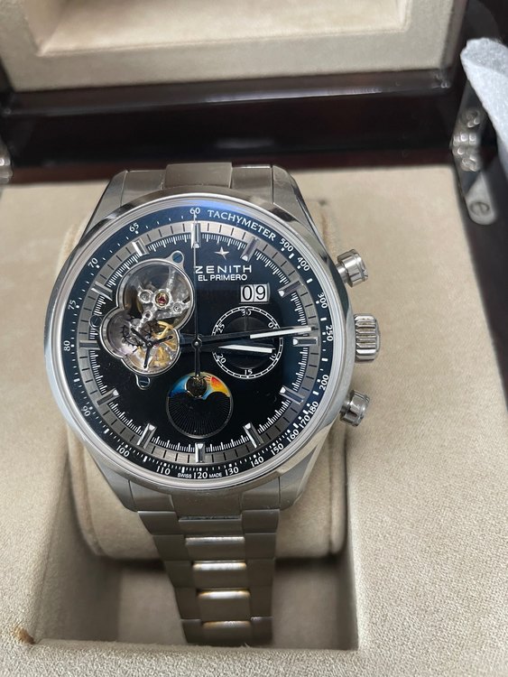 ゼニス エルプリメロ （高級時計）の商品画像 - 査定依頼日：2023年8月12日 - 最高査定価格：550,000円