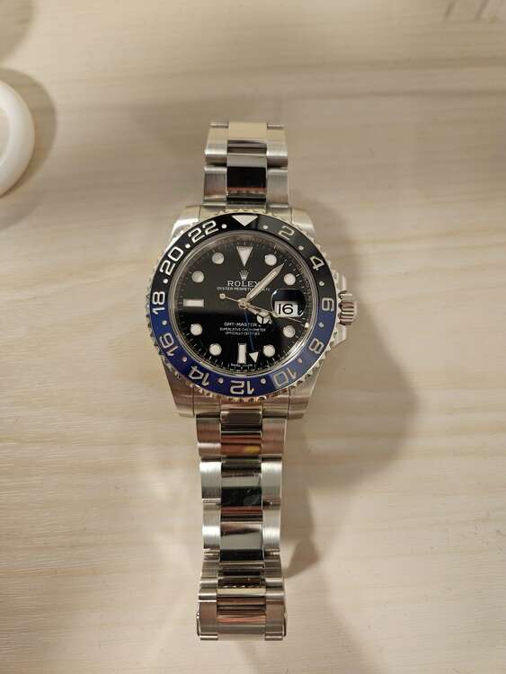 ロレックス GMTマスター 116710BLN（高級時計）の商品画像 - 査定依頼日：2025年4月23日 - 最高査定価格：1,880,000円