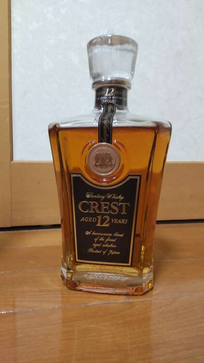 CREST 12年（お酒）の商品画像 - 査定依頼日：2025年5月31日 - 最高査定価格：3,000円