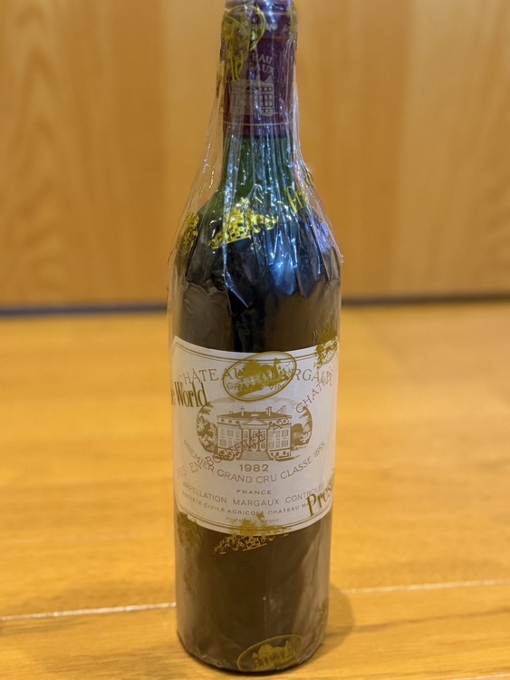 【4. シャトー・マルゴー 1982 750ml】（お酒）の商品画像 - 査定依頼日：2026年9月27日 - 最高査定価格：55,000円