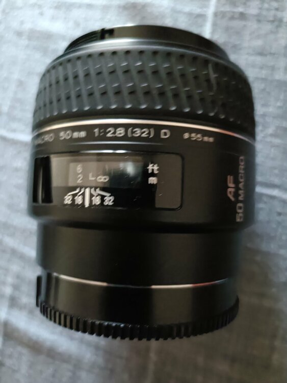 MINOLTA AF MACRO 50/2.8Ｄ（カメラ）の商品画像 - 査定依頼日：2026年6月1日 - 最高査定価格：2,500円