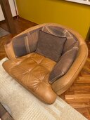 ひとり掛けソファー（家具・寝具）の商品画像 - 査定依頼日：2024年12月25日 - 最高査定価格：5,000円