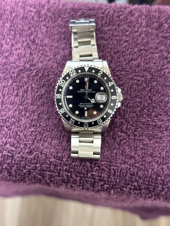 ロレックス GMTマスター 16710（高級時計）の商品画像 - 査定依頼日：2026年2月1日 - 最高査定価格：1,900,000円