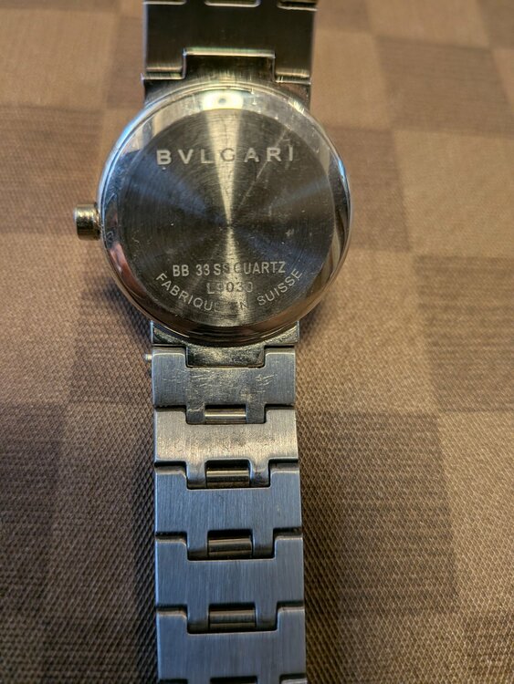 ブルガリ ブルガリブルガリ BB33SSQUARTz（高級時計）の商品画像 - 査定依頼日：2026年4月6日 - 最高査定価格：60,000円