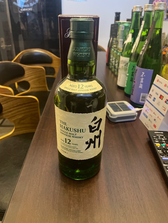 サントリー白州12年（お酒）の商品画像 - 査定依頼日：2025年7月17日 - 最高査定価格：18,500円