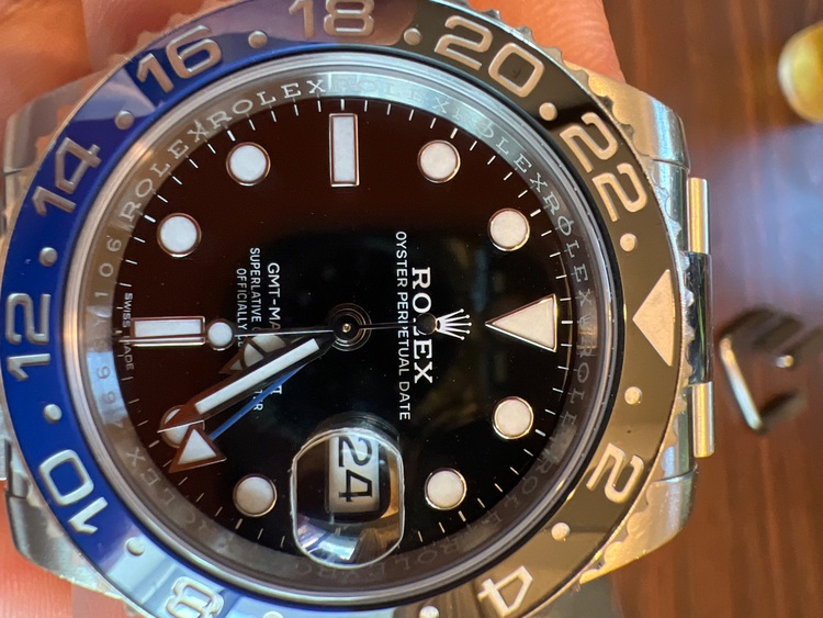 ロレックス GMTマスター 116710a（高級時計）の商品画像 - 査定依頼日：2025年7月24日 - 最高査定価格：2,170,000円