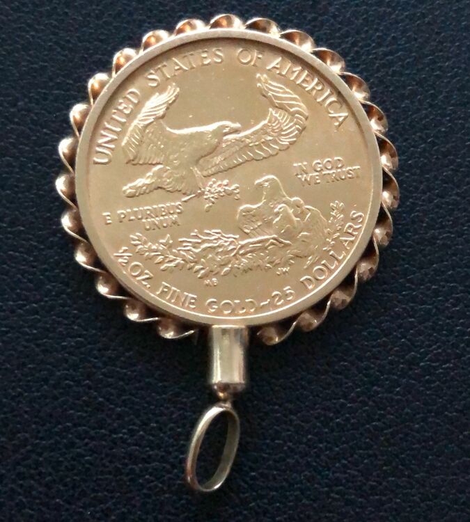 アメリカ 1/2oz イーグル金貨（金・貴金属）の商品画像 - 査定依頼日：2025年7月2日 - 最高査定価格：255,000円