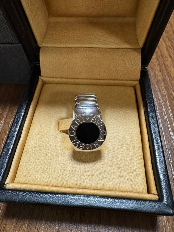 ブルガリブルガリ トゥボガス オニキス リング　ホワイトゴールド（金・貴金属）の商品画像 - 査定依頼日：2024年12月15日 - 最高査定価格：150,000円