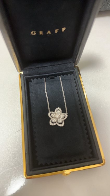 グラフ ワイルドフラワー ダイヤモンド ラージ　ネックレス（宝石）の商品画像 - 査定依頼日：2023年5月31日 - 最高査定価格：600,000円