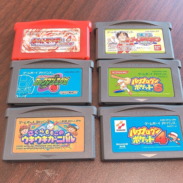 ゲームボーイアドバンス　クリアブルー、カセット12タイトル（ゲーム機本体・ゲームソフト）の商品画像 - 査定依頼日：2020年3月19日 - 最高査定価格：900円