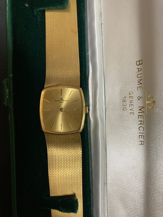 ボーム&メルシエ（高級時計）の商品画像 - 査定依頼日：2025年5月11日 - 最高査定価格：1,000,000円