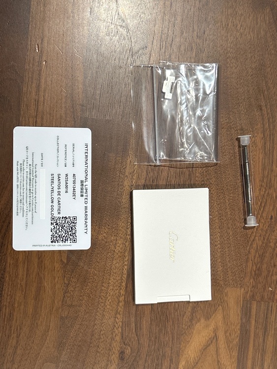 カルティエ サントス W2SA001（高級時計）の商品画像 - 査定依頼日：2025年10月20日 - 最高査定価格：1,300,000円