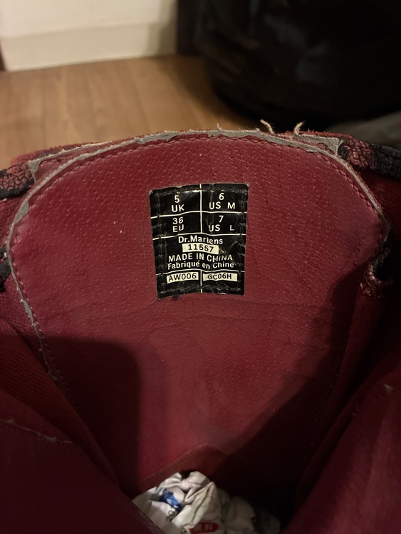 Dr martens TRIUMPHブーツ（古着・ファッション）の商品画像 - 査定依頼日：2025年12月7日 - 最高査定価格：100,000円