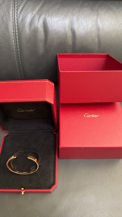 カルティエ オープンラブブレス（金・貴金属）の商品画像 - 査定依頼日：2025年9月4日 - 最高査定価格：420,000円