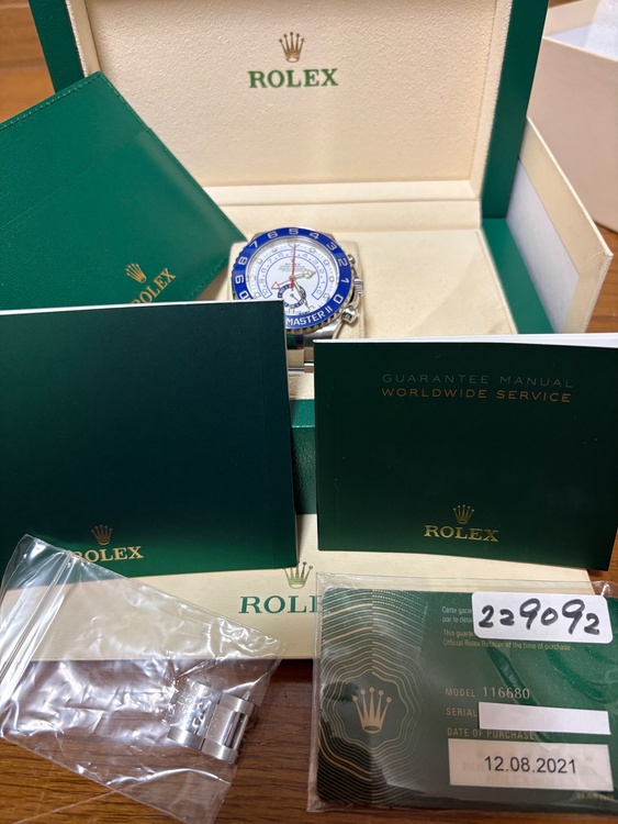 ロレックス ヨットマスター（高級時計）の商品画像 - 査定依頼日：2026年6月11日 - 最高査定価格：2,780,000円