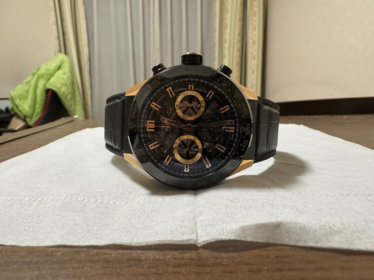 タグホイヤー カレラ CBG2A50.FC645（高級時計）の商品画像 - 査定依頼日：2025年1月4日 - 最高査定価格：600,000円