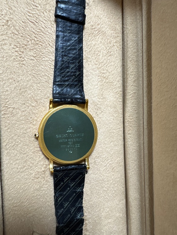 SEIKO CREDOR WATER RESISTANT 18K（高級時計）の商品画像 - 査定依頼日：2025年11月29日 - 最高査定価格：320,000円