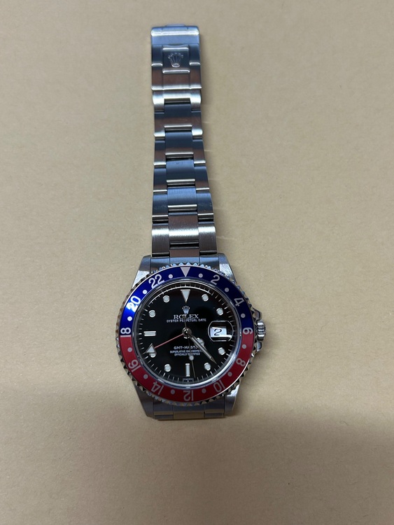 ロレックス GMTマスター 1670（高級時計）の商品画像 - 査定依頼日：2025年7月4日 - 最高査定価格：1,620,000円