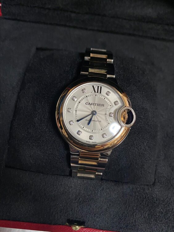 カルティエ バロンブルー W3BB000（高級時計）の商品画像 - 査定依頼日：2025年2月22日 - 最高査定価格：1,200,000円