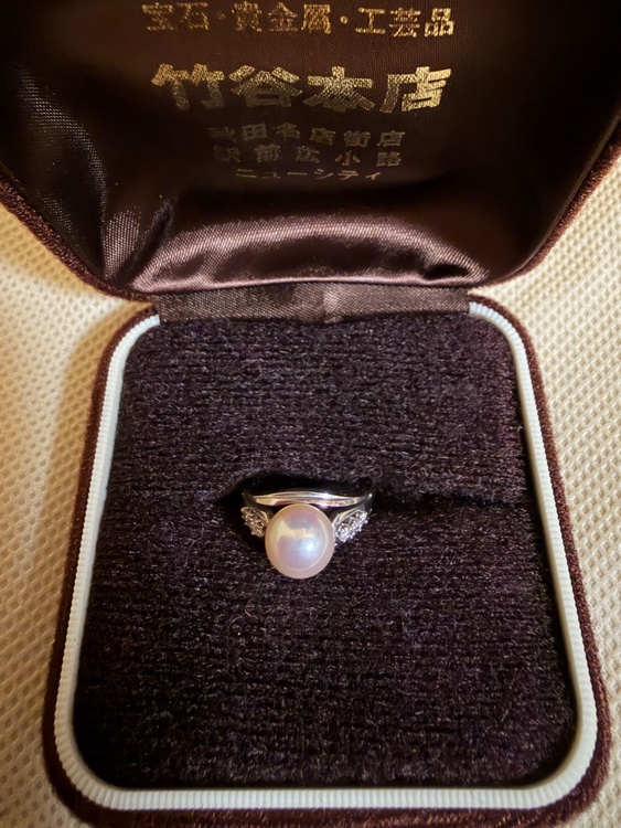 pt900 ダイヤ　パール　11号　5.8g（金・貴金属）の商品画像 - 査定依頼日：2026年4月12日 - 最高査定価格：90,000円