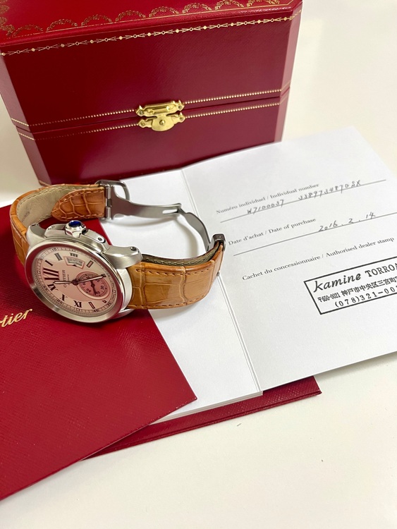 カルティエ カリブル （高級時計）の商品画像 - 査定依頼日：2025年10月28日 - 最高査定価格：450,000円