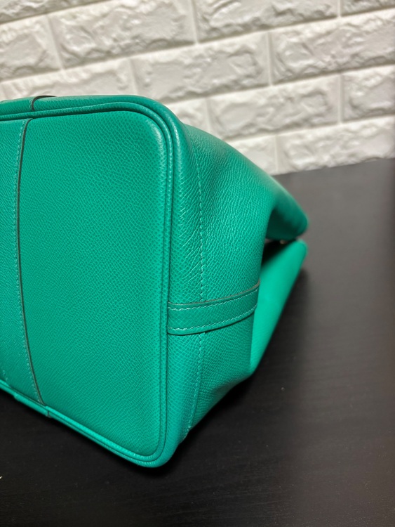 エルメス ガーデンパーティＰＭ ヴォーエプソン ミント Z刻印（ブランドバッグ）の商品画像 - 査定依頼日：2025年10月1日 - 最高査定価格：630,000円