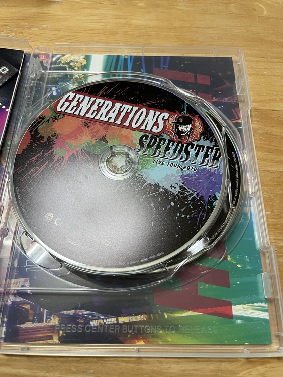 Generations SPEEDSTAR LIVE tour 2016（CD・DVD）の商品画像 - 査定依頼日：2022年1月19日