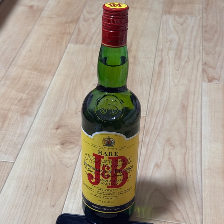 J&B（お酒）の商品画像 - 査定依頼日：2026年1月7日 - 最高査定価格：2,650円