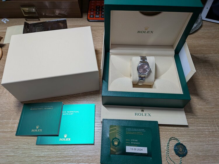 ロレックス デイトジャスト 279160（高級時計）の商品画像 - 査定依頼日：2026年2月6日 - 最高査定価格：1,050,000円