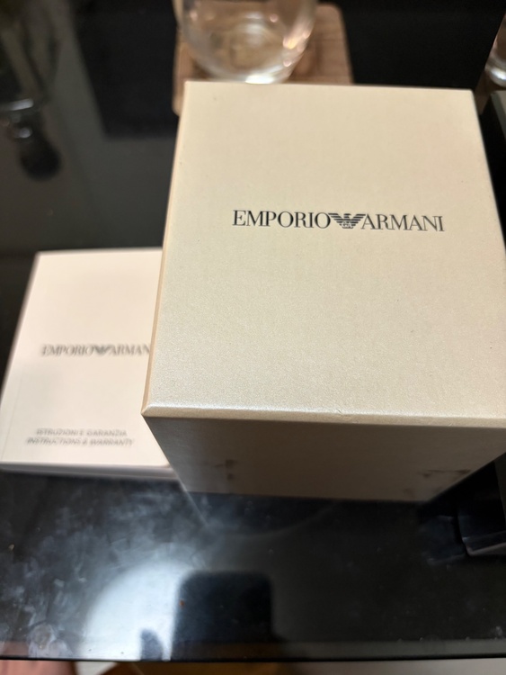 エンポリオアルマーニ（高級時計）の商品画像 - 査定依頼日：2026年4月1日 - 最高査定価格：3,500円