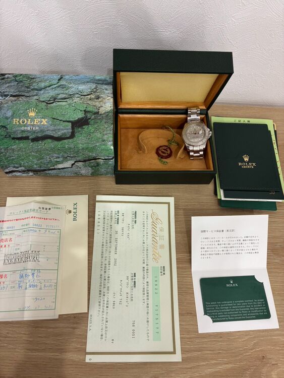 ロレックス ヨットマスター 16622 （高級時計）の商品画像 - 査定依頼日：2025年11月7日 - 最高査定価格：1,200,000円