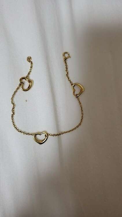 ティファニーブレスレット（金・貴金属）の商品画像 - 査定依頼日：2025年5月5日 - 最高査定価格：175,000円