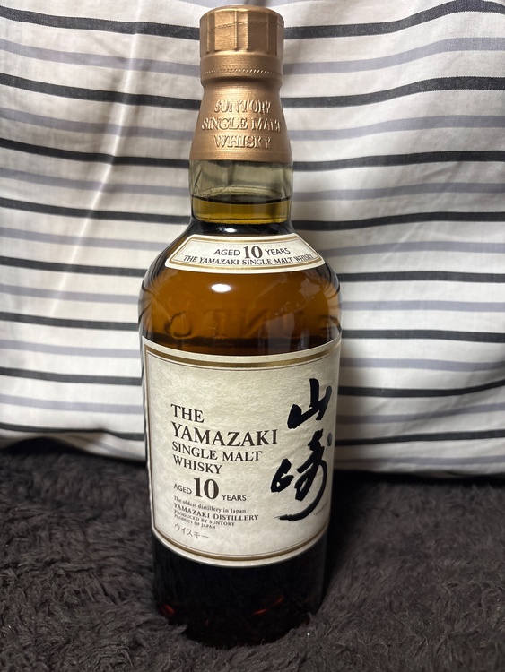 山崎10年（お酒）の商品画像 - 査定依頼日：2025年12月25日 - 最高査定価格：23,000円