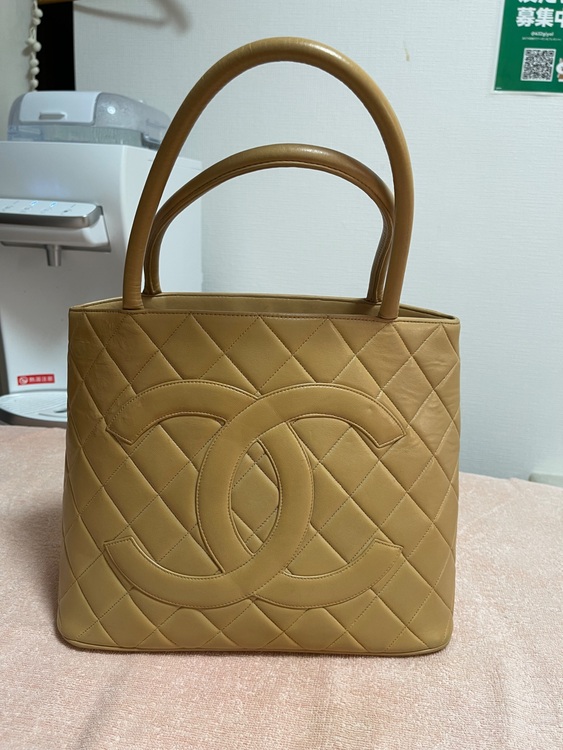 復刻トート　ラムスキンベージュ（ブランドバッグ）の商品画像 - 査定依頼日：2025年7月28日 - 最高査定価格：130,000円