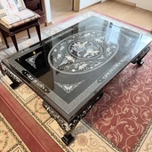 螺鈿細工テーブル（家具・寝具）の商品画像 - 査定依頼日：2026年7月9日 - 最高査定価格：3,000円